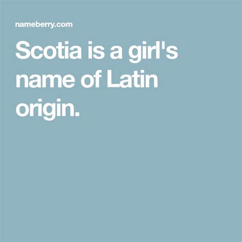 ns latin|nova scotia latin name meaning.